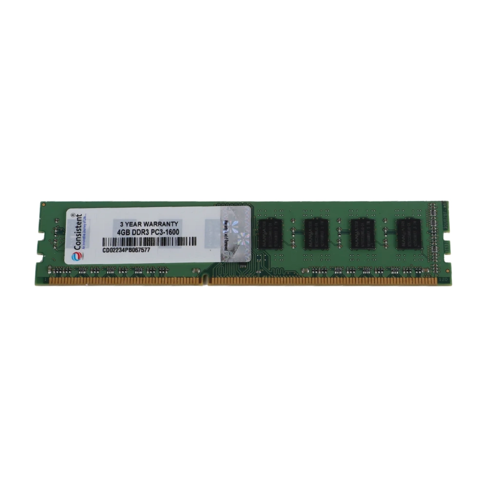 Consistent Desktop Ram 4GB DDR3 1600MHz view 2